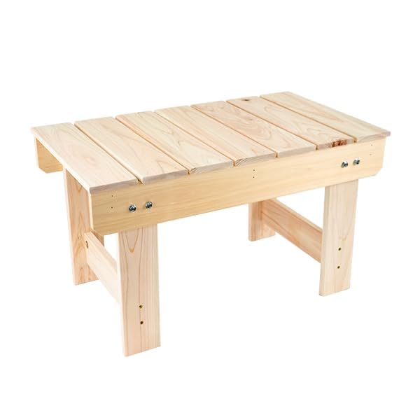 Amazon.co.jp: 国産 ひのき縁台 国内自社生産 約 高さ360 × 幅